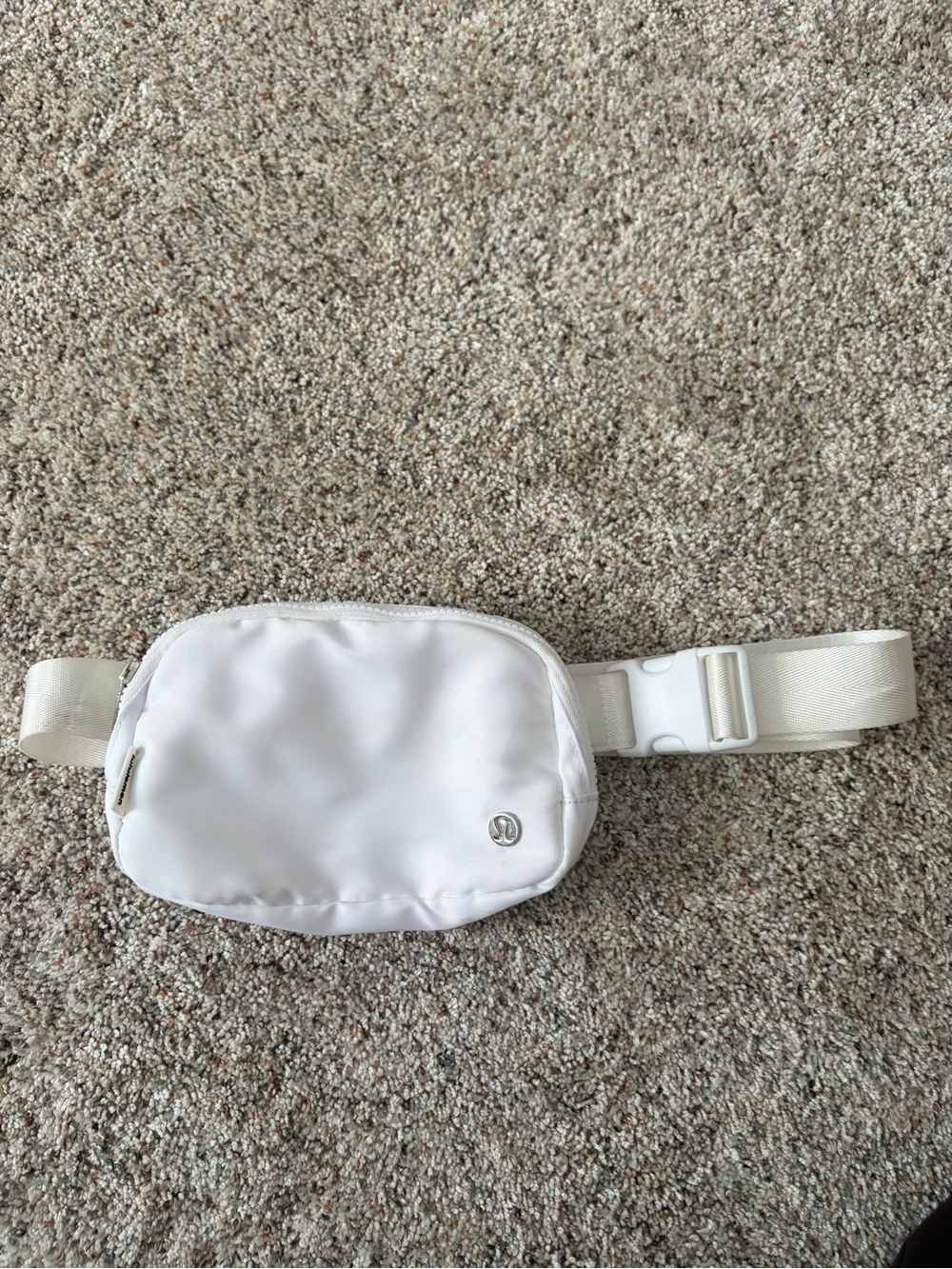 lululemon White Crossbody Belt Bag